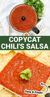 Copycat Chili's Salsa Recipe