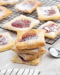 Puff Pastry Jam Tarts