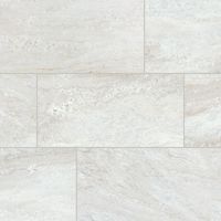 Sanbristol large format tile exudes luxury and elegance by combining the look of real marble and the mesmerizing super large format 24x48 porcelain tile. Perfect for spaces like kitchens, entryways, bathrooms or even basements. Beautiful calacatta marble look patterns look stunning in offset patterns on countertops, floors or walls. Matte finish makes it suitable for wet or dry level indoor floor installations, but also walls and countertops. Color: White Marvel.