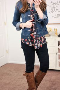 How to wear a denim jacket in spring 50+ outfits you can copy