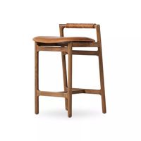 Baden Bar + Counter Stool Alcala Wheat Four Hands