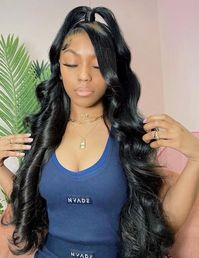 wig inspo | wig hairstyle | pretty black girl | lace front wig | half up half down | cute hairstyles