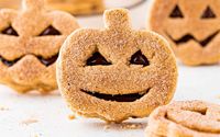 Jack-O'-Lantern Halloween Cookies