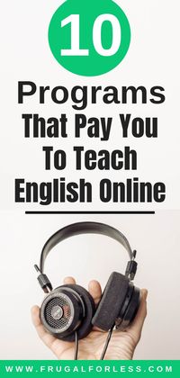 10 programs that pay you to teach English online. Make Money | make money online | Teach English | teach english online | teach english abroad | teach english to kids | teach english in china | teach english as a second language | digital nomad jobs | single mom jobs | work from home. #makemoney #makemoneyonline #makemoneyfromhome