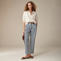 J.Crew: Wide-leg Essential Pant In Sailor Stripe For Women