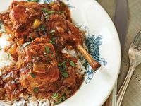 Famed Cajun chef Justin Wilson's recipe for rabbit sauce piquant recipe. It takes about five hours—much of which requires you to be in front of the stove—but it's sure worth it.