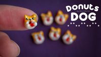 Do you want to create something new? Watch my new DIY video and you'll know how to make funny miniature polymer clay Dog donuts.