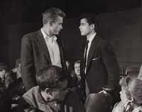 James Dean and Sal Mineo in "Rebel Without a Cause"