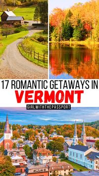 Planning a trip to Vermont this fall? Then read this Vermont travel guide with Vermont travel tips to help you plan the prefect Vernont itinerary and weekend getaway in Vermont. After all, this post details all of the most romanitc getaways in Vermont right now. So, if you're not sure where to go in Vermont then use this guide to help you plan the perfect Vermont road trip this fall. It's great if you want to find all of the moast romantic places in Vermont. #Vermont #fall