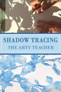 Shadow tracing is an ideal home learning activity for children to complete at home.  This video shows how student can create with coffee, food colouring, watercolour and pencil.