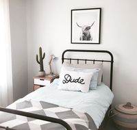 Postbox Designs E-Design: One Room Challenge Boy's Adventure Themed Room Makeover + Choose the Perfect Bedding Combo, bedroom makeover ideas, kids bedroom decor ideas. Photo Credit: Mint Interior Design