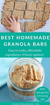 Easy Homemade Granola Bars