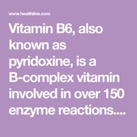 Vitamin B6, also known as pyridoxine, is a B-complex vitamin involved in over 150 enzyme reactions. Here are 9 signs and symptoms of vitamin B6 deficiency.