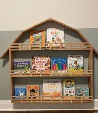 35+ Cute & Practical Nursery Bookshelf & Bookcase Ideas