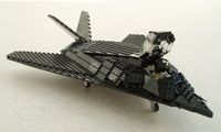 F-117A Nighthawk /by Mad physicist #flickr #LEGO #plane