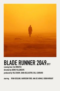 Thirty years after the events of the first film, a new blade runner, LAPD Officer K, unearths a long-buried secret that has the potential to plunge what's left of society into chaos. K's discovery leads him on a quest to find Rick Deckard, a former LAPD blade runner who has been missing for 30 years.