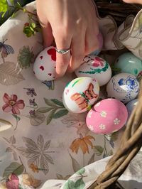 Spring easter theme, easter 2024, cute easter aesthetic, spring bucket list, spring activities, pastel theme, egg basket, easter outfit, spring fashion, easter eggs