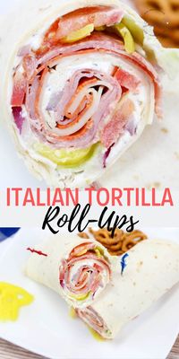 These Italian roll-ups aka tortilla roll-ups, ham pinwheels, or appetizer roll-ups, they are so easy to make and make a great lunch or appetizer. Use your favorite ham, salami, turkey, pepperoni and cheeses to make these your own.  #DineDreamDiscover #JustPlumCrazy #EasyEverydayRecipes #LifeInTheRV #LifeThroughTheLense  #FoodBlogger #Recipe #delicious #yummy #food #recipes #tasty #foodporn #foodie #cooking #yum #foodlover #chef #love #homemade #Delish