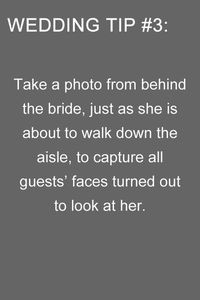 wedding photo ideas tips