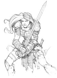 thetygre: “Red Sonja Sketch by Max-Dunbar ”