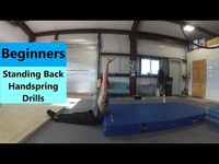 Back Handspring | Drills & Skills | Gymnastics & Tumbling for Beginners - YouTube