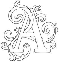 Letter Perfect Alphabet | Urban Threads: Unique and Awesome Embroidery Designs