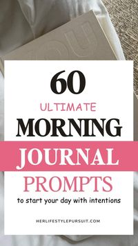 Here's a list of best Daily morning  Journal Prompts to Upgrade your morning routine, and start your day productive and mindful.  Morning journal prompts | Morning journal | Mindfulness | Journal ideas | Writing prompts | Writing therapy | Daily Journal Prompts