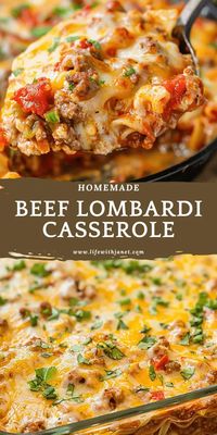 Beef Lombardi Casserole