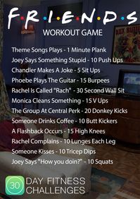 Friends Workout Game