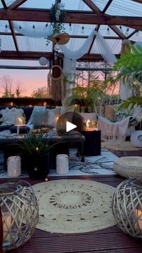 325K views · 70K reactions | “I’ve got fire in my soul and the sky in my eyes❤️‍🔥

Sending Warm weekend wishes to you all lovelies✨

Jenny🥰

.
.
#pergola #gazebo #garden #gardeninspiration #backyard #backyardgarden #myhome #instagarden #actualinstagramhomes  #gardeninspiration #glowing #gardenathome #nighttime #burningsky #gardeninspirations #straightfromtheheart #gardendesign  #outdoorliving #gardenideas #lovereels | Jennifer’s🌿Home & Interiors | hana.effron · Original audio