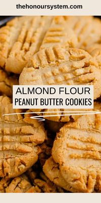 Healthy, gluten free recipe for the best soft and chewy almond flour peanut butter cookies. Naturally sweetened with maple syrup they are refined sugar free. No eggs, vegan recipe meaning eating the dough is safe (and fun!).