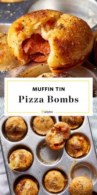 Muffin Tin Pizza Bombs | Kitchn