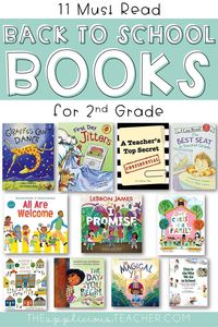 11 Must read back to school books for 2nd grade! TheAppliciousTeacher.com