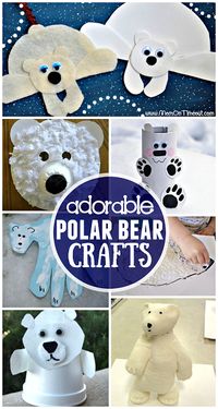 Polar Bear Crafts (from Crafty Morning)