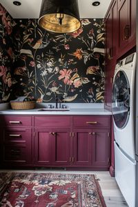 Transform Your Space: 25 Stunning Laundry Room Wallpaper Ideas