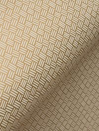 Hand-screened wallpaper Substrate: clay coated paper Width: 30″ (trims to 27″) Vertical repeat: 4″ Horizontal repeat: 3" Sold by the double roll (10 yards) 2 double roll minimum