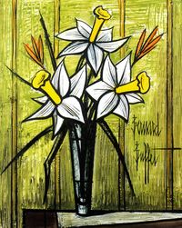 bernard buffet flowers painting