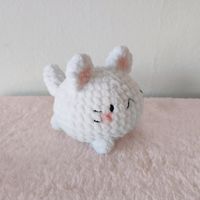 Fluffy Mochi cat amigurumi: Enjoy making this Crochet interactive pattern by Sleepyfoxtreasures only on Ribblr with unique tools - available on web & app! Get this pattern now and start crafting!