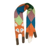 PRICES MAY VARY. Whimsical Fashion: Transform your everyday attire with our fox-shaped scarf, a unique and playful fashion accessory that will make you stand out. Versatile Styling: This scarf offers versatility, allowing you to wear it as a cozy neck wrap or drape it over your shoulders for an artistic and relaxed appearance. Luxurious Comfort: Crafted from high-quality materials, this scarf isn't just about looks; it's incredibly soft and provides warmth during the colder months. Conversation