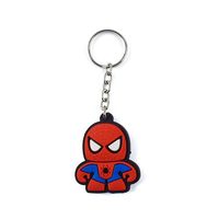 Chaveiro Emborrachado Do Homem Aranha. Um Grande Presente Colecionável Para Todos Os Fãs Da Saga!    Dimensão Do Produto: 4 X 4 5 Cm