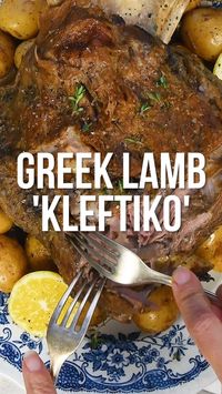 Kleftiko is a traditional Greek recipe for unbelievably tender and succulent lamb. Simply marinate then sit back and let your slow cooker, Instant Pot or your oven do all the hard work!