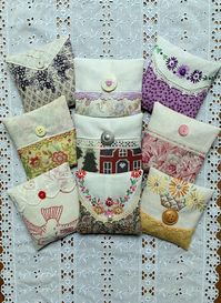 Lavender Sachets From Repurposed Vintage Lace & Linen Unique - Etsy