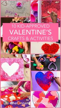 10 Kid-Approved Valentine's Crafts and Activities •