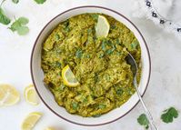 Instant Pot Green Chicken Curry (Hariyali Chicken)