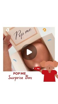 XFasten on Instagram: "The fun begins with a pop! This Surprise Box has a balloon with a secret message inside. Just pop it to discover the surprise! Perfect for making any moment extra special. 💥🎁
.
.
.
.
.
#XFasten #CreateWithXFasten #PopMe #Surprise Box #HandmadeWithLove #BestBondEver"