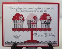 Cupcake punch and stamp set