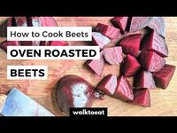 This oven roasted beets recipe is perfect for easy meal prep. The method shows you how to cook beets perfectly in a batch.