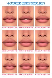 | northernsiberiawinds | ts4cc | sims 4 cc | female | skin details | face detail | genetics | maxis match | overlay | little heart skinblend | little heart face mask | female eyes presets n13-n16 | female nose presets n34-n42 | female mouth presets n45-n53 | female lips presets | child presets | freckles n3 | blush n8 | neck shadow n1 |