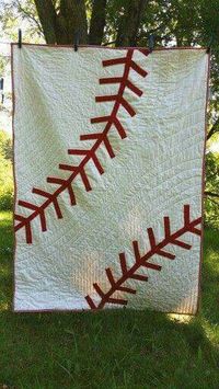 Gotta make this for the little guy's baseball room!!