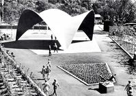 Felix Candela concrete shell structure